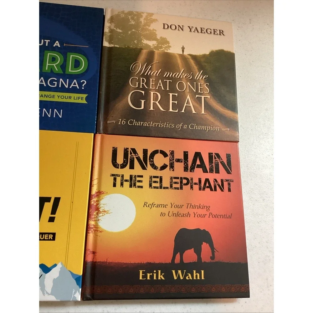 Self-Help Books Business, Success, Goals, Attitude Lot of 6 Simple Truths HC